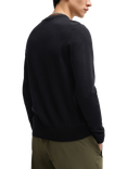 HUGO Cotton Modal Crew Neck Jumper