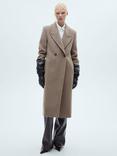 Mango Eye Wool Blend Coat