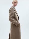 Mango Eye Wool Blend Coat