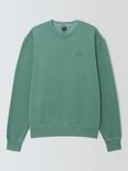 Deus ex Machina Shield Logo Crew Neck Top, Shale Green