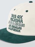 Deus ex Machina Squeak Cord Cap, Vintage White