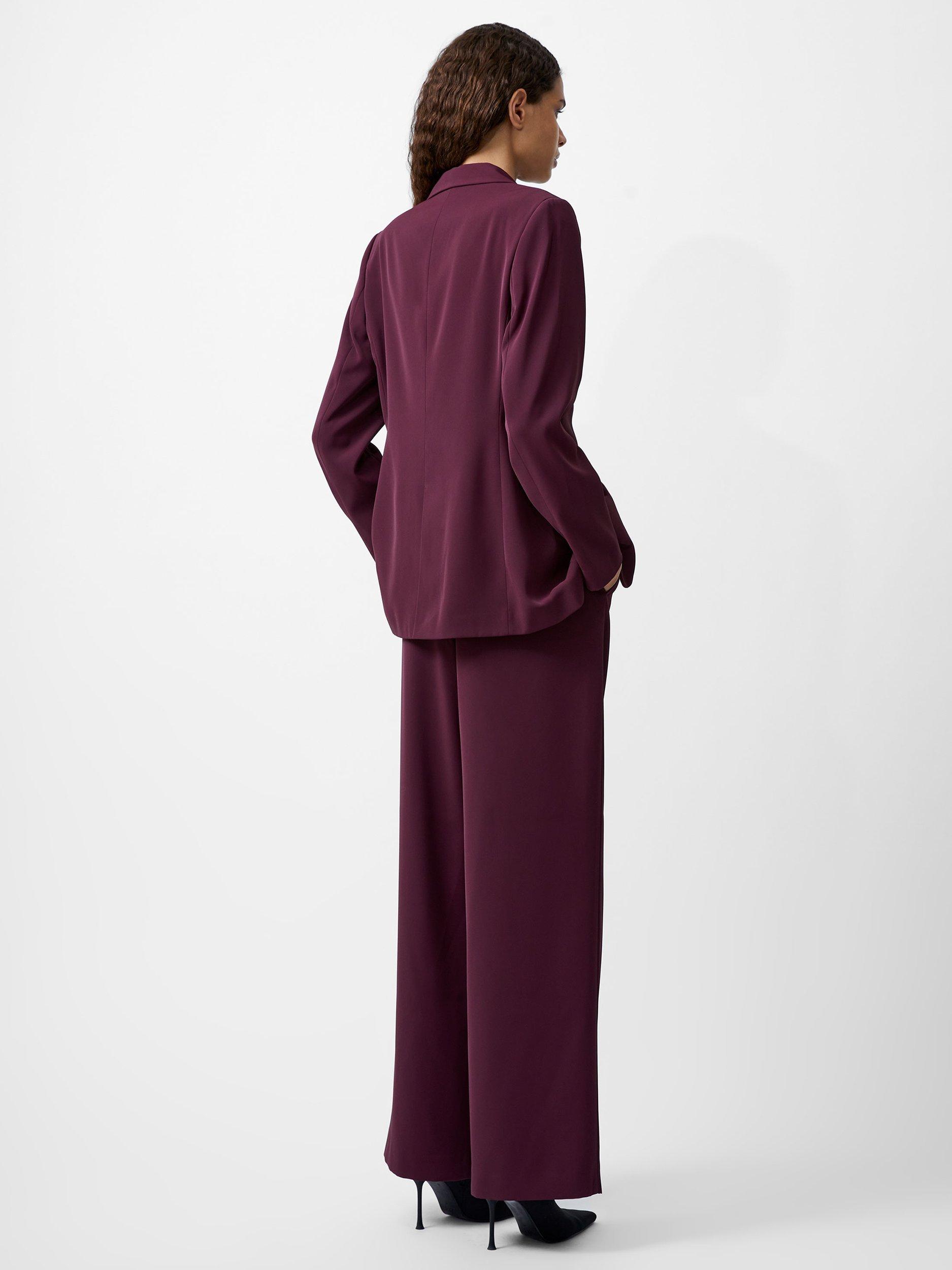 French Connection Harrie Suit Jacket, Burgundy