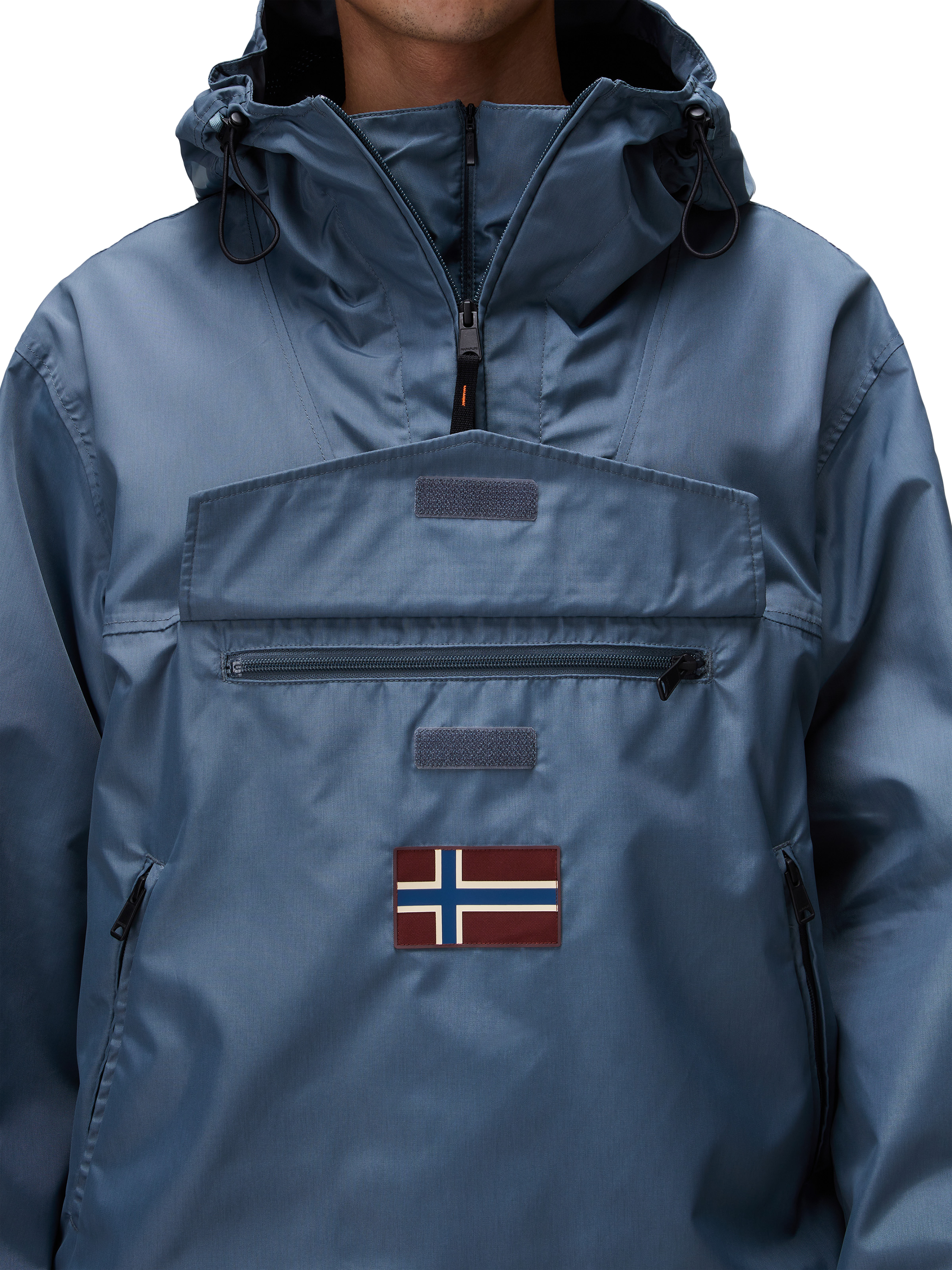 Product image 6 of 10, which shows Napapijri Rainforest Next Summer Waterproof Anorak, Stormy Weat, L