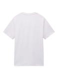 Napapijri Vanni Print Cotton Short Sleeve T-Shirt, White Heron