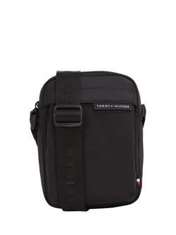 Tommy Hilfiger Mini Reporter Bag, Black, Black
