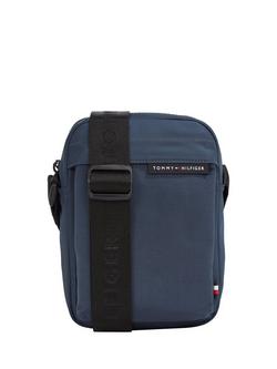 Tommy Hilfiger Repreve Mini Reporter Bag, Military Denim, Military Denim