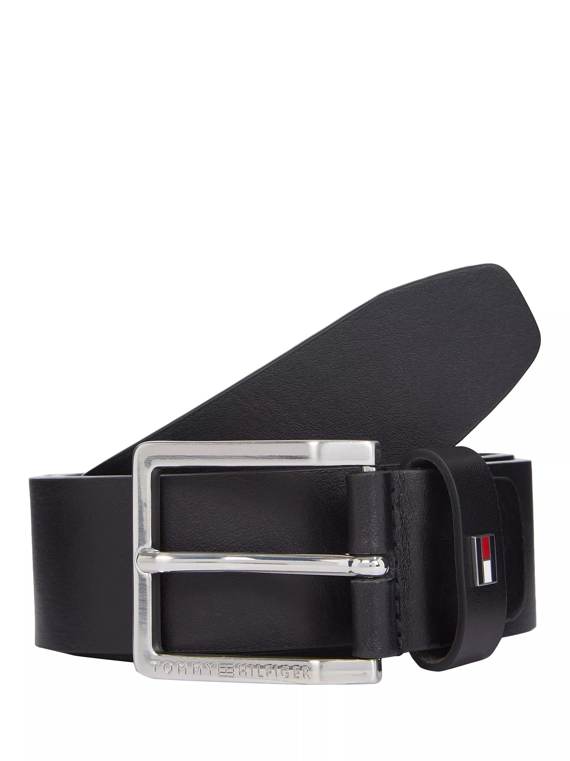 Tommy Hilfiger Adjustable Leather Belt Black