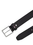 Tommy Hilfiger Adjustable Leather Belt, Black