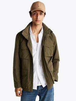 Tommy Hilfiger Hooded Packable Jacket, Army Green, Army Green