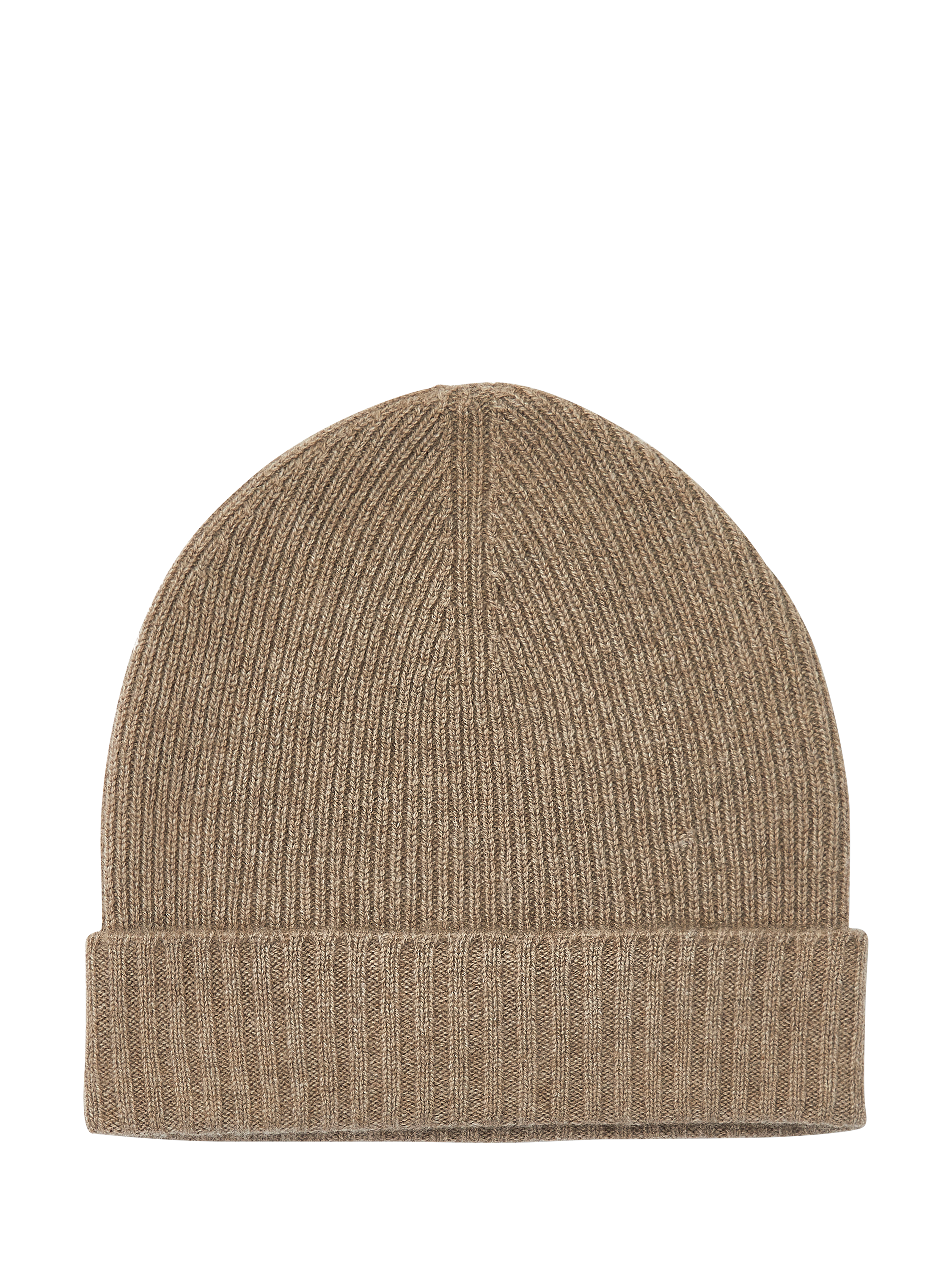 Chinti & Parker Cashmere Beanie, Soft Truffle, One Size