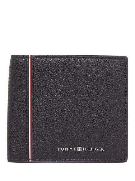 Tommy Hilfiger Leather Cardholder, Black, Black
