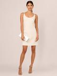 Aidan Mattox by Adrianna Papell Tweed Pearl Dress, Ivory