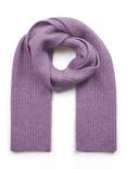 MOS MOSH Lora Alpaca Wool Blend Knit Scarf, Lavender