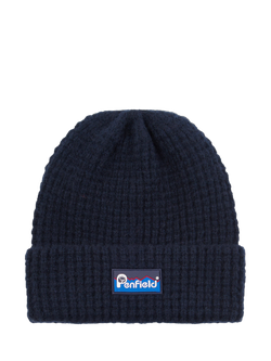 Penfield Waffle Knit Beanie, Navy Blazer
