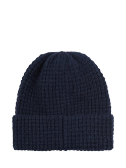 Penfield Waffle Knit Beanie - view 2, Navy Blazer
