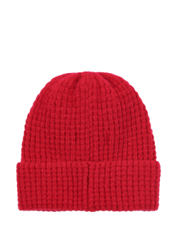 Penfield Waffle Knit Beanie - view 2, Equestrian Red