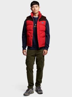 Penfield Easton Gilet, Equestrian Red - view 2, Equestrian Red