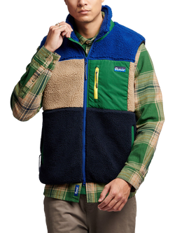 Penfield Mattawa Fleece Vest, Sodalite Blue
