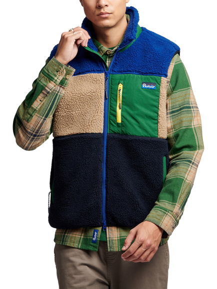 Penfield Mattawa Fleece Vest, Sodalite Blue