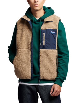 Penfield Mattawa Fleece Vest, Chinchilla