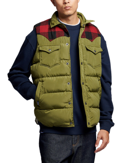 Penfield Rockford Padded Gilet, Capulet Olive, Capulet Olive