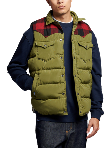 Penfield Rockford Padded Gilet, Capulet Olive, Capulet Olive