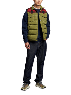 Penfield Rockford Padded Gilet, Capulet Olive - view 2, Capulet Olive