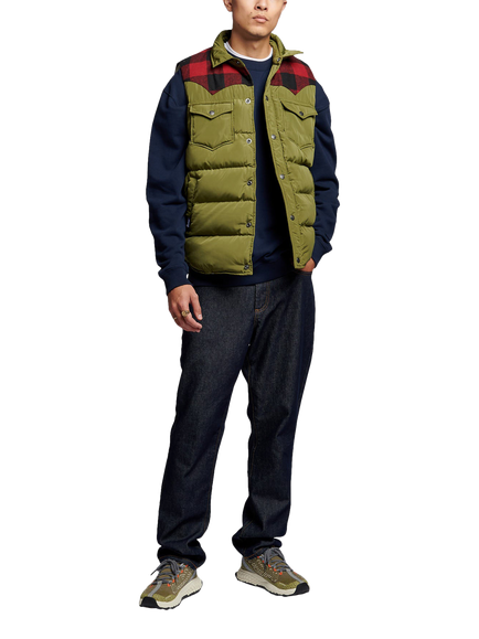 Penfield Rockford Padded Gilet, Capulet Olive - view 2, Capulet Olive