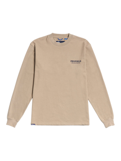 Penfield Cotton Blend Regular Fit Bear Graphic T-Shirt, Chinchilla, Chinchilla