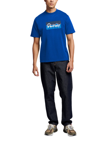 Penfield Original Large Logo T-Shirt, Sodalite Blue - view 2, Sodalite Blue