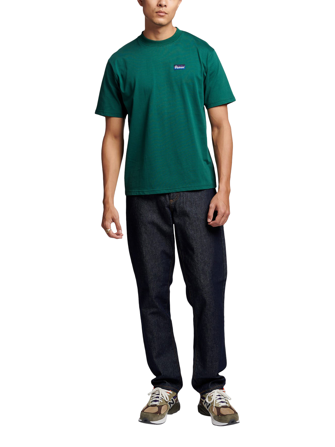 Product image 2 of 7, which shows Penfield Cotton Regular Fit Short Sleeve T-Shirt, June Bug, S