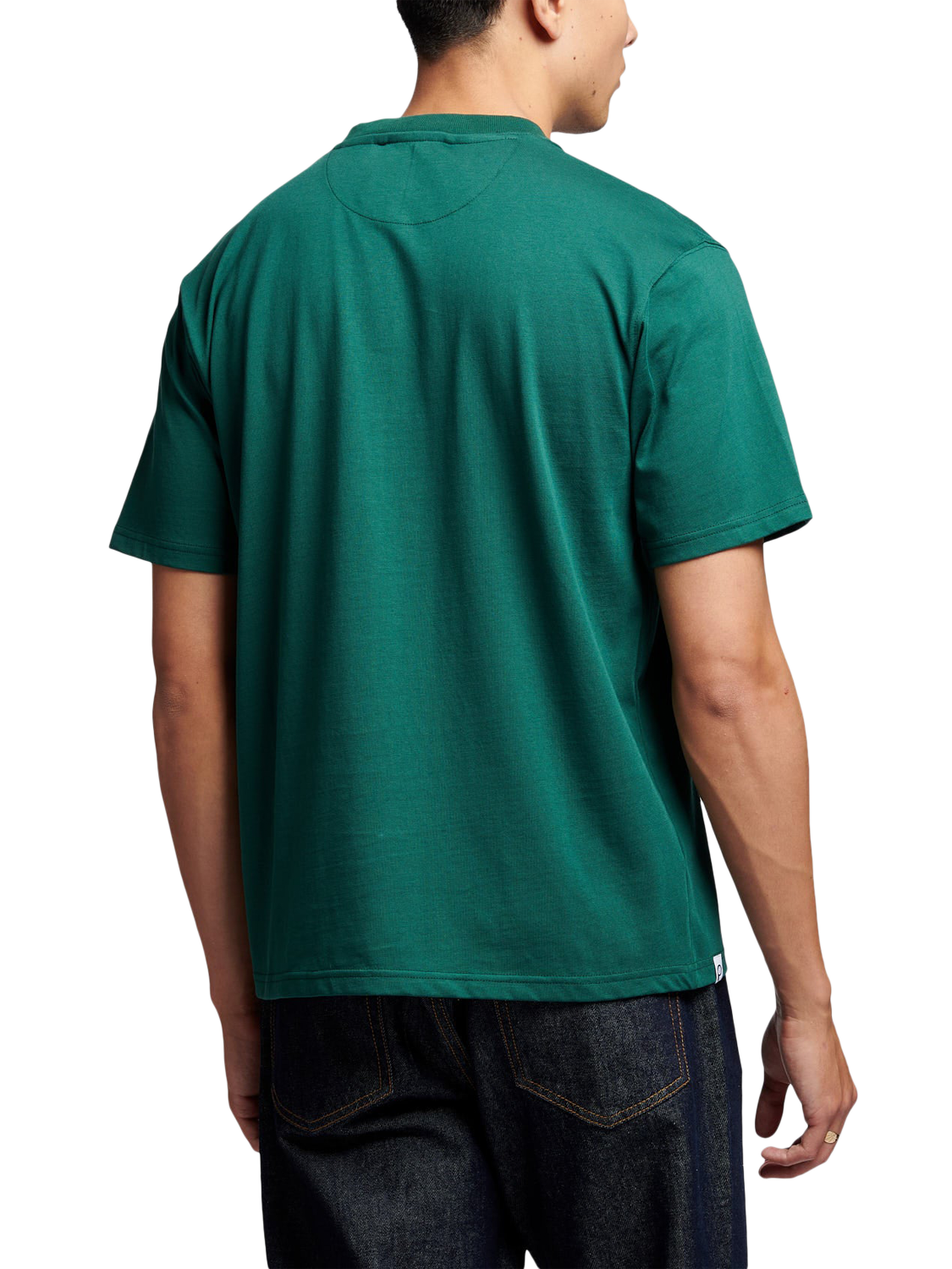 Product image 4 of 7, which shows Penfield Cotton Regular Fit Short Sleeve T-Shirt, June Bug, S