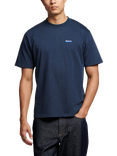 Penfield Cotton Regular Fit Short Sleeve T-Shirt, Navy Blazer