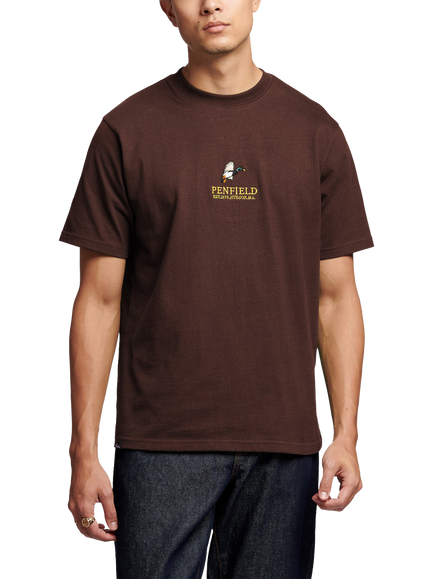 Penfield Cotton Mallard Logo Sweatshirt, Chicory Coffee