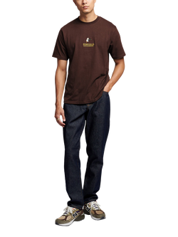 Penfield Cotton Mallard Logo Sweatshirt - view 2, Chicory Coffee