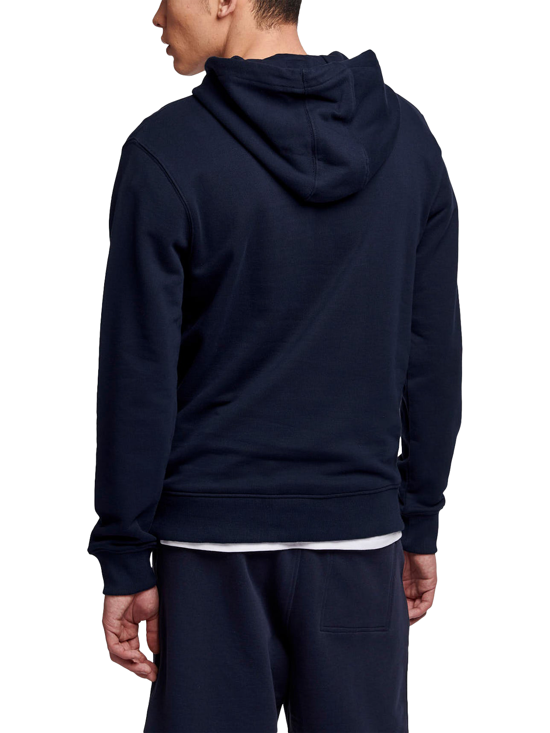 Product image 4 of 6, which shows Penfield Cotton Logo Hoodie, Navy Blazer, S