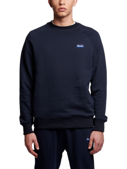 Penfield Box Logo Sweatshirt, Navy Blazer, Navy Blazer