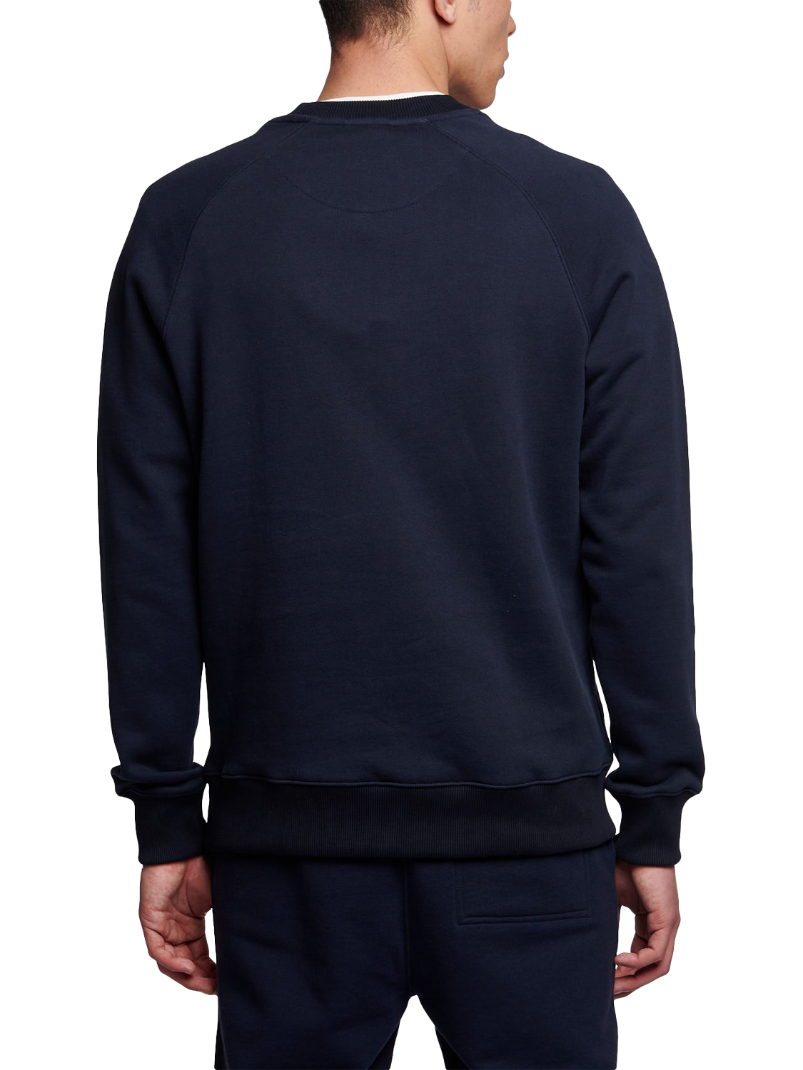 Product image 4 of 9, which shows Penfield Box Logo Sweatshirt, Navy Blazer, S