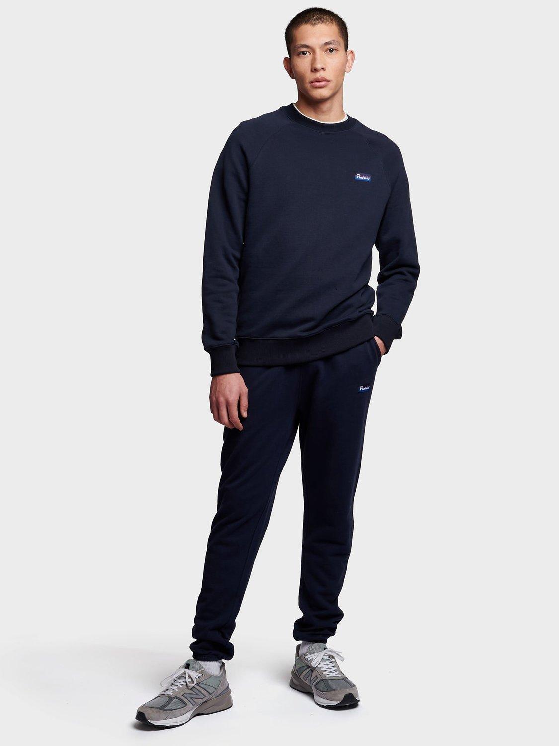 Product image 7 of 9, which shows Penfield Box Logo Sweatshirt, Navy Blazer, S