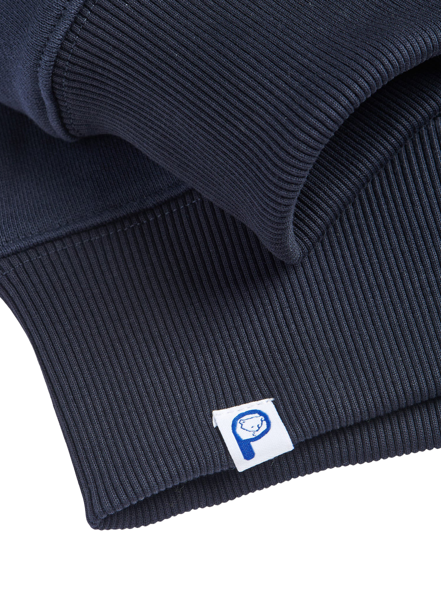 Product image 9 of 9, which shows Penfield Box Logo Sweatshirt, Navy Blazer, S