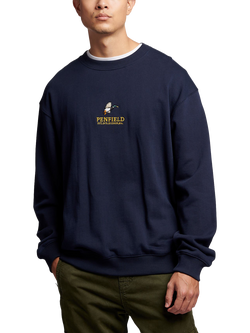 Penfield Cotton Mallard Logo Sweatshirt, Navy Blazer