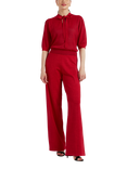 Chinti & Parker Lurex Wide Leg Trousers