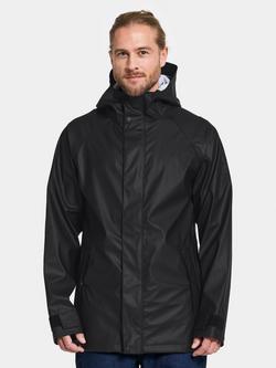 Didriksons Darwin Waterproof & Windproof Jacket, Black