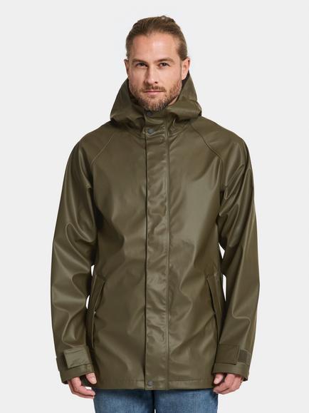 Didriksons Darwin Waterproof & Windproof Jacket, Fog Green