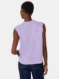 Whistles Wool Sleeveless Tank, Lilac