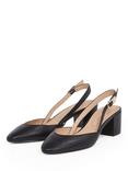 Tommy Hilfiger Leather Court Shoes, Black