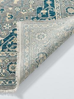 Gooch Luxury Zeigler Wool Rich Rug, Blue - view 2, Blue