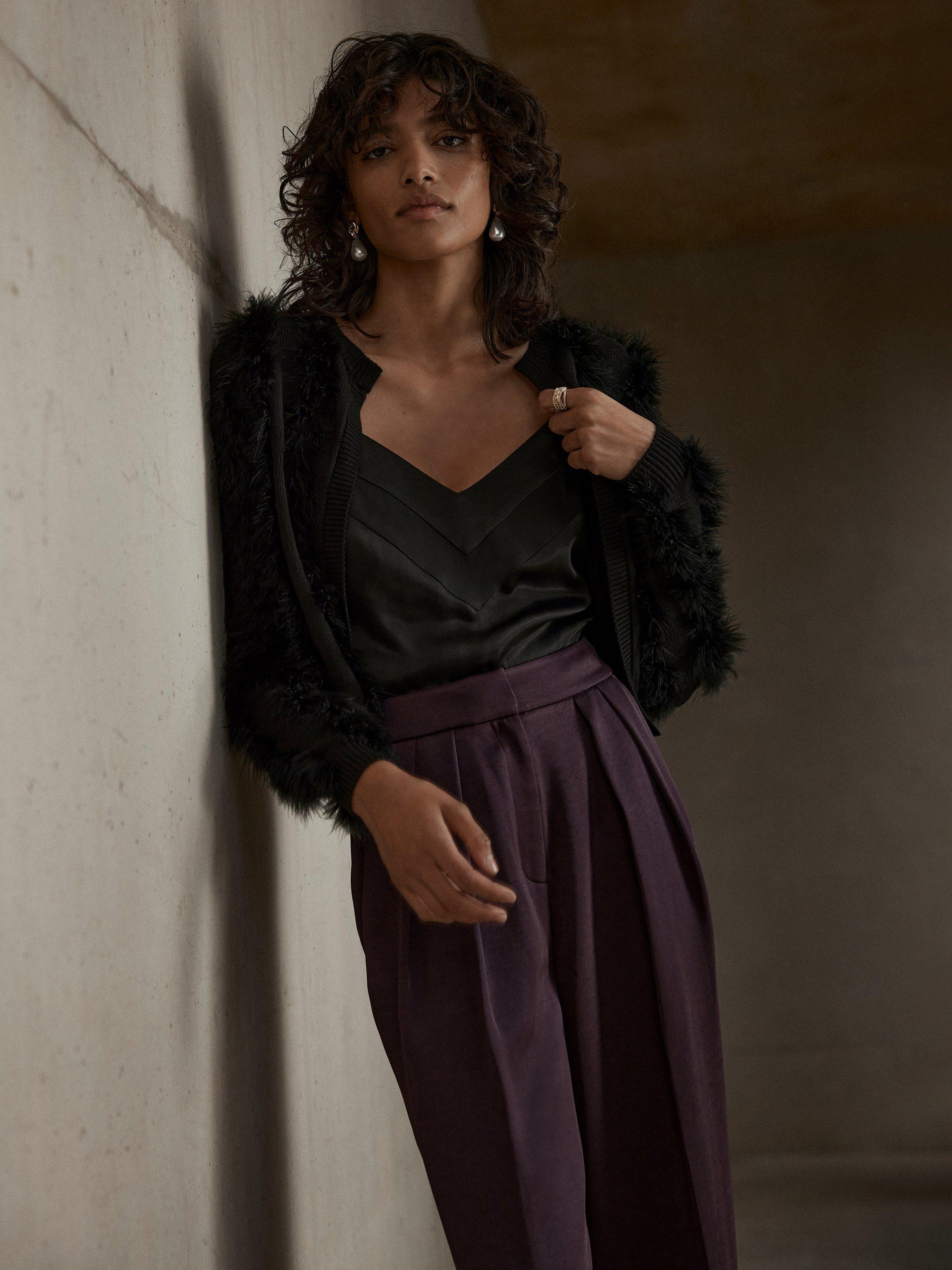 Mint velvet feather cardigan deals