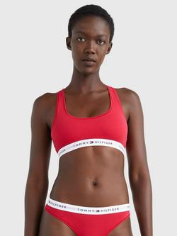 Tommy Hilfiger Unlined Bralette, Primary Red