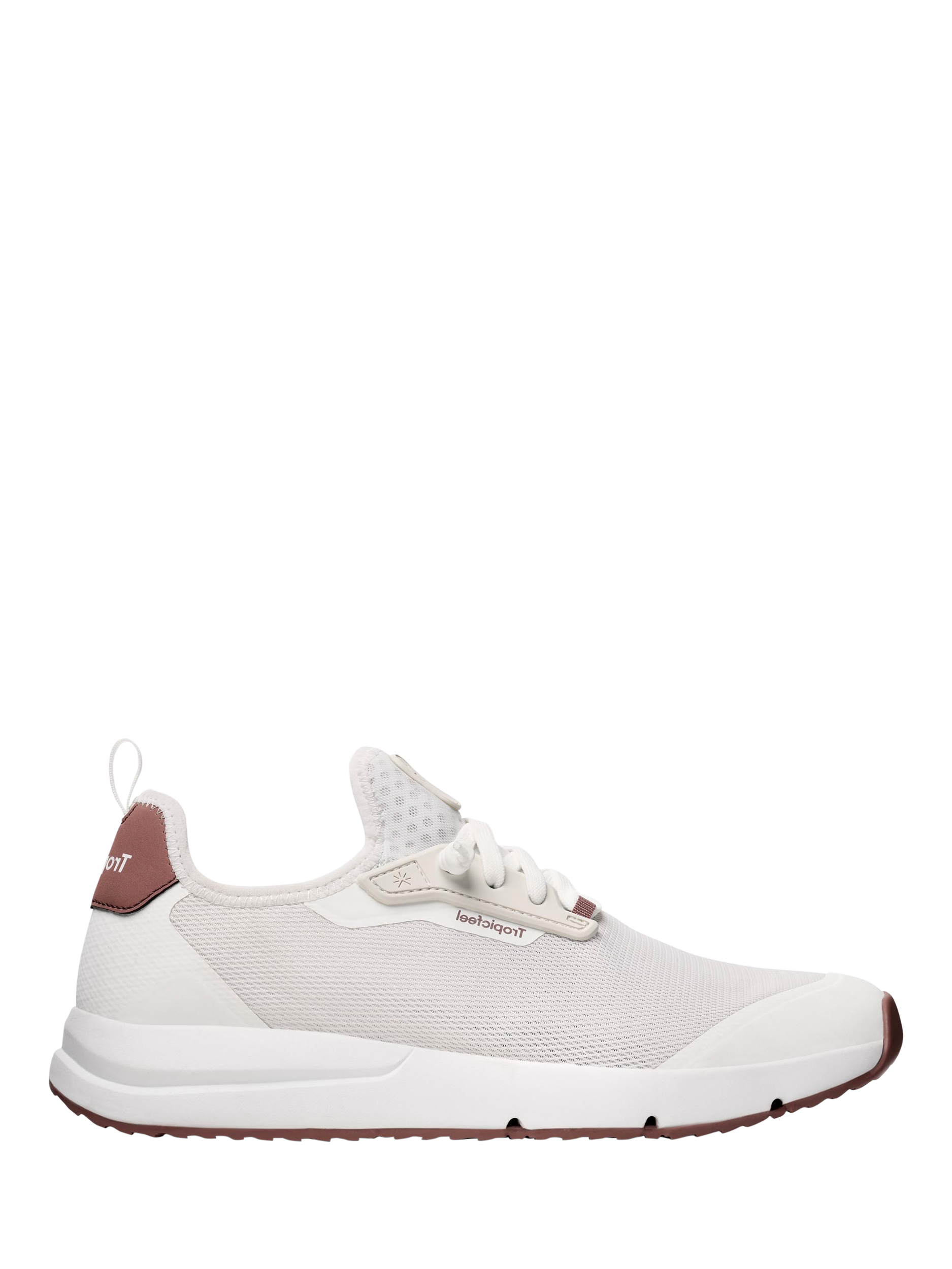 Tropicfeel All-Terrain Lite Lace Up Trainers, Onyx White